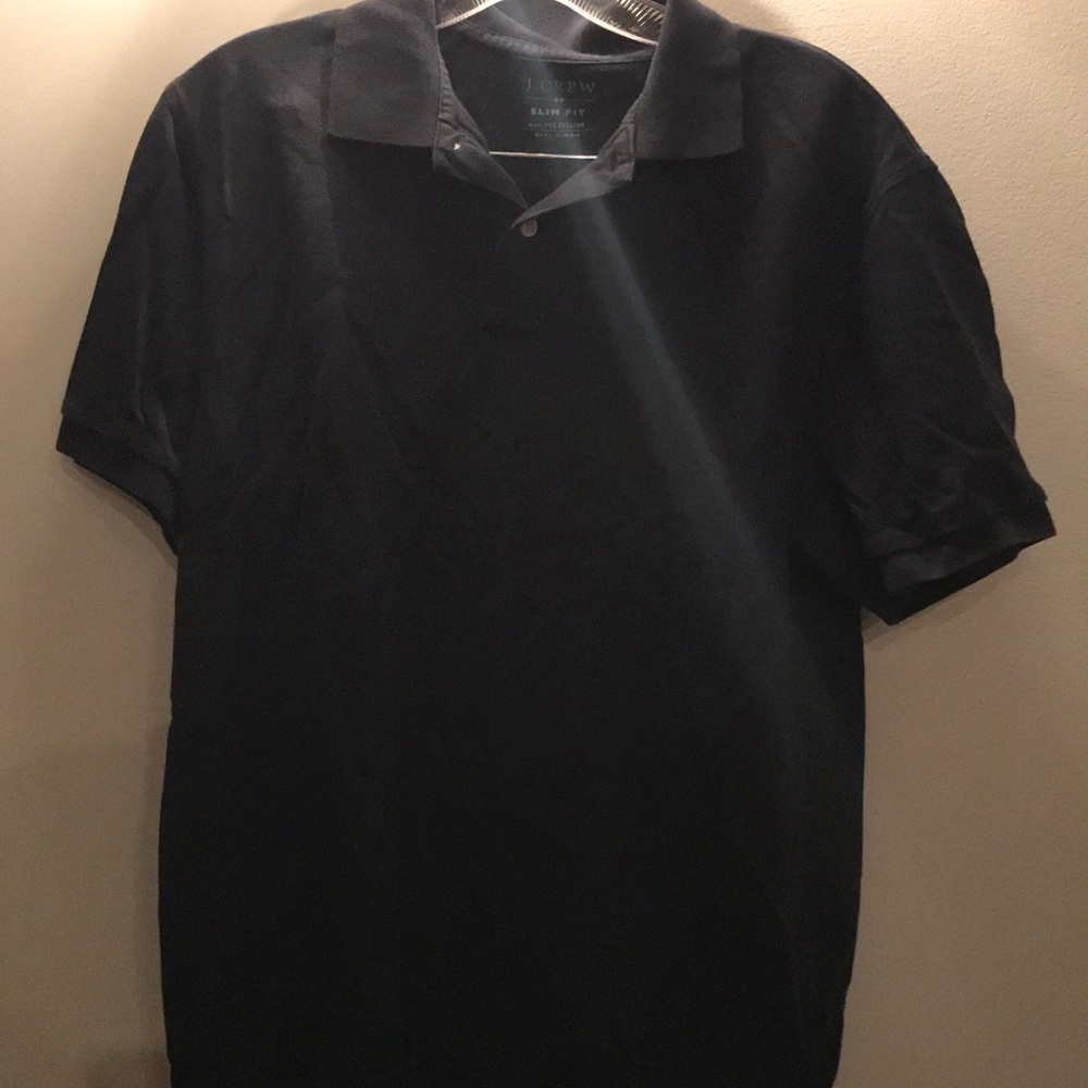 j Crew navy blue polo